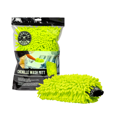 04-MIC493 - Chenille Microfiber Premium Scratch-Free Wash Mitt_ Packaging Front